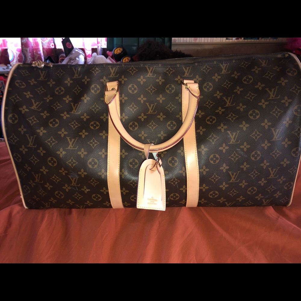 Louis Vuitton duffle bag
